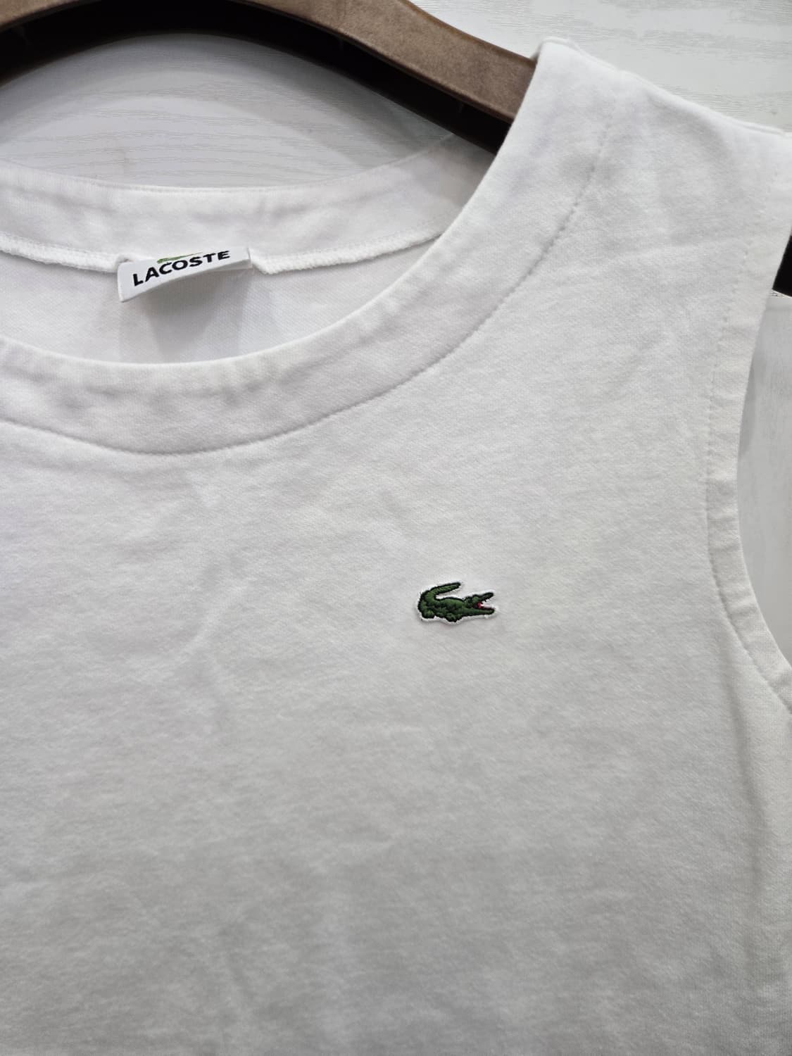 36사이즈)) LACOSTE 라코스테 나시 원피스! 상품이미지2