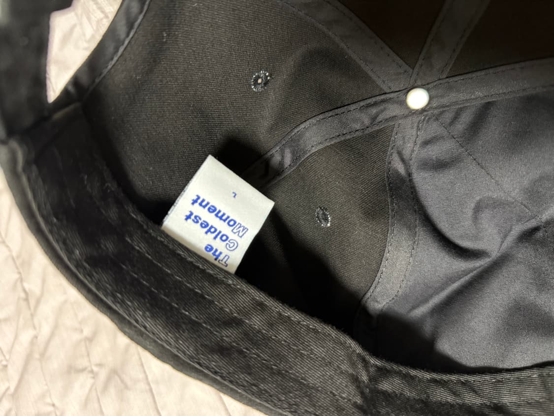 더콜디스트모먼트 배드보이클럽 볼캡 블랙 상품이미지3