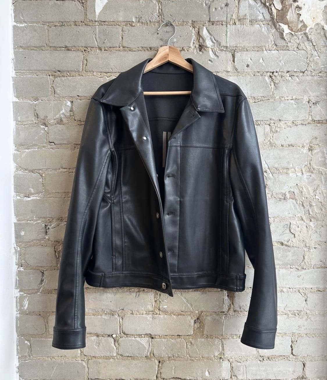 Rick Owens DRKSHDW 폭스 레더 자켓 상품이미지1