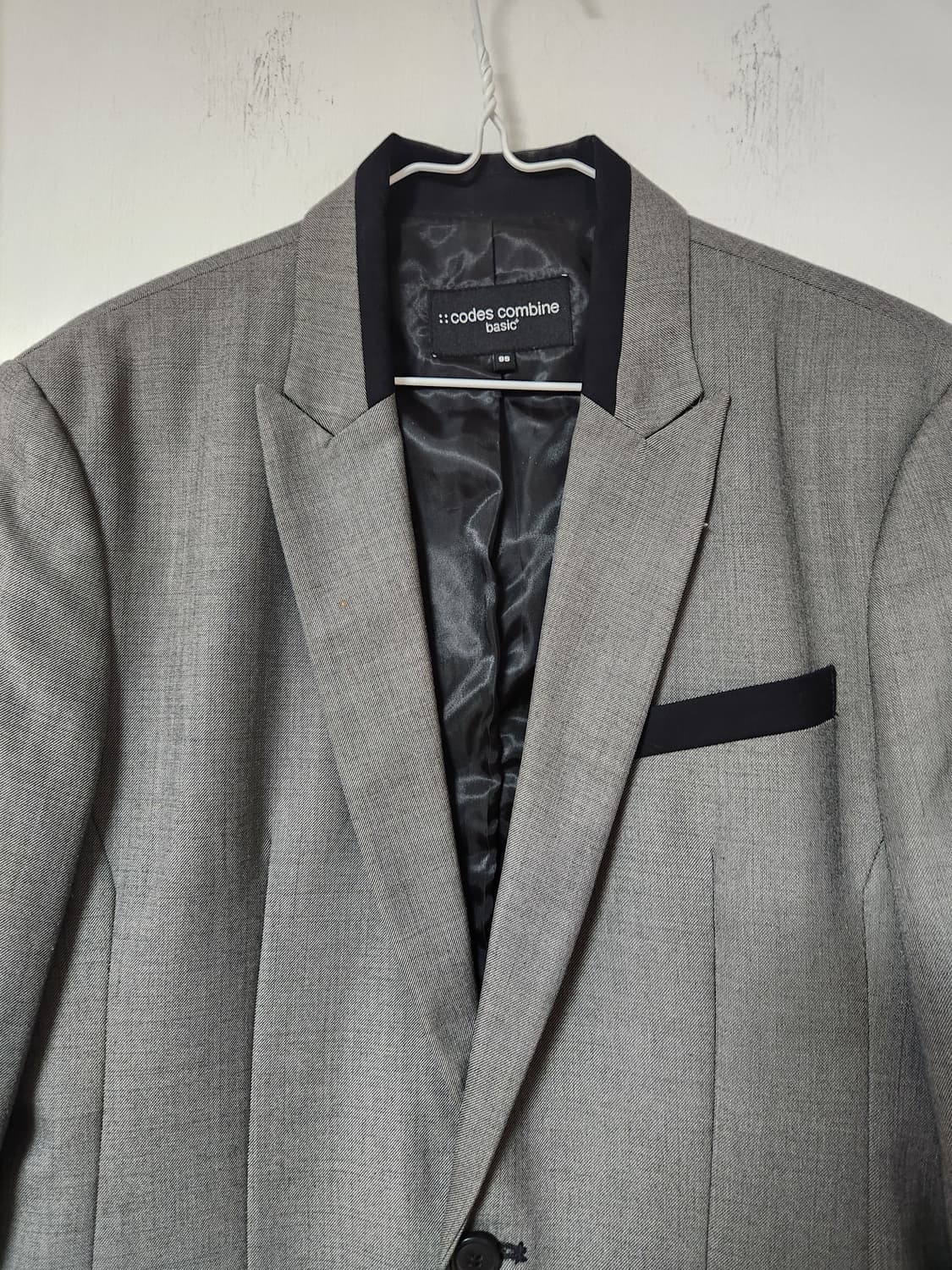 CODES COMBINE 그레이 남성 자켓 블레이저95 상품이미지2