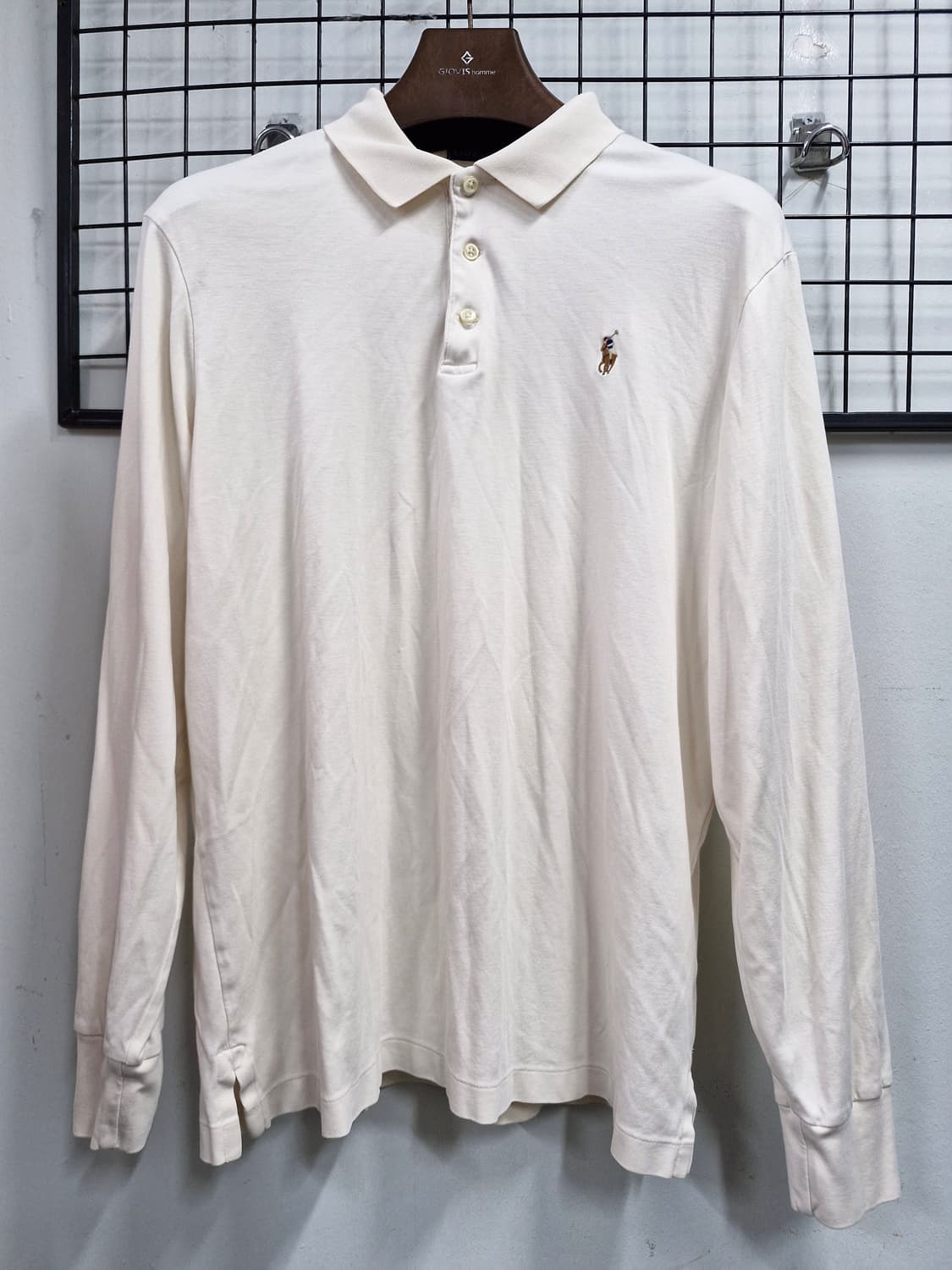 100L 폴로랄프로렌 카라 긴팔티. 상품이미지1