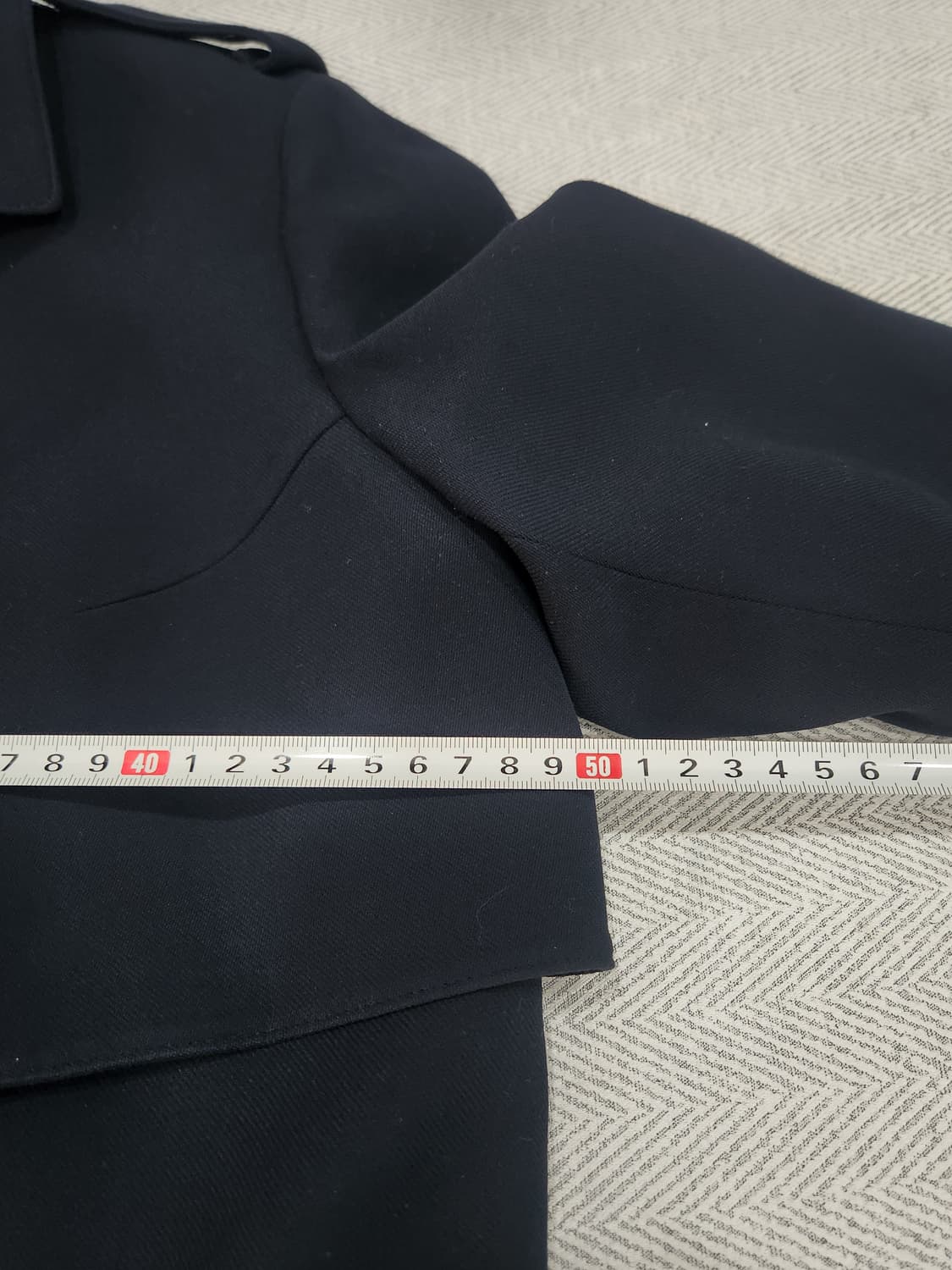 [66] 나인식스뉴욕 96 차르르 트렌치 코트 네이비 여성 66 상품이미지9