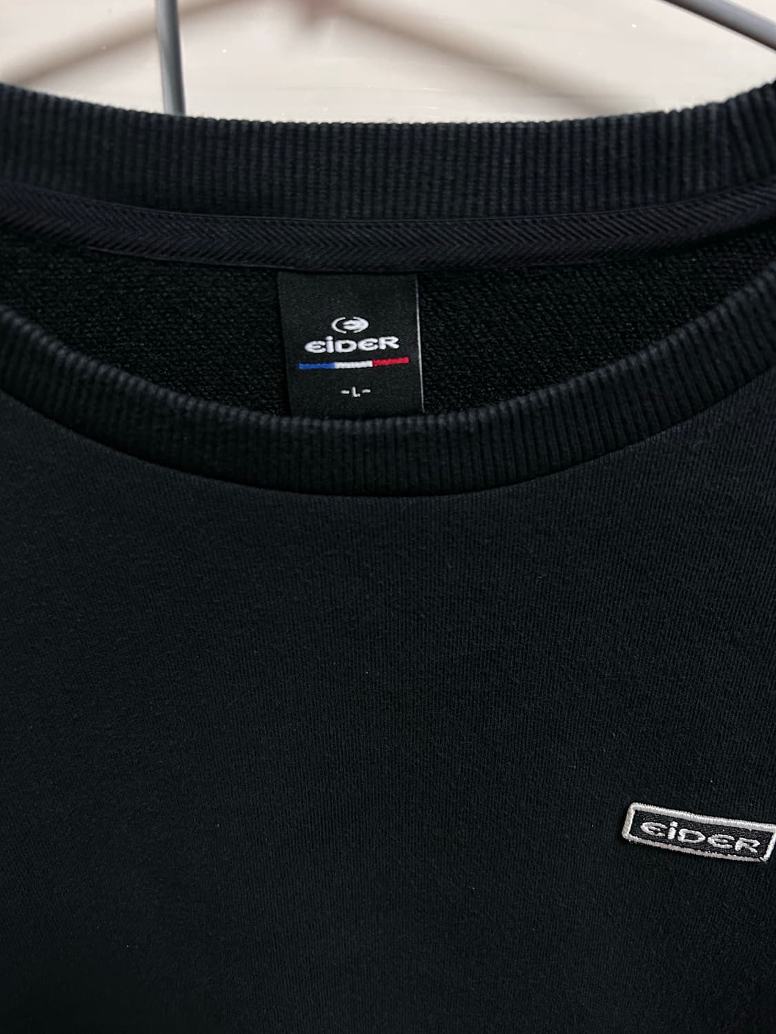 아이더 블랙 맨투맨 L 상품이미지2