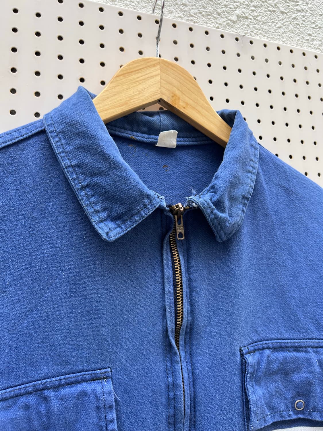 OLD VINTAGE WASHING BLUE 빈티지프렌치워크자켓 상품이미지6
