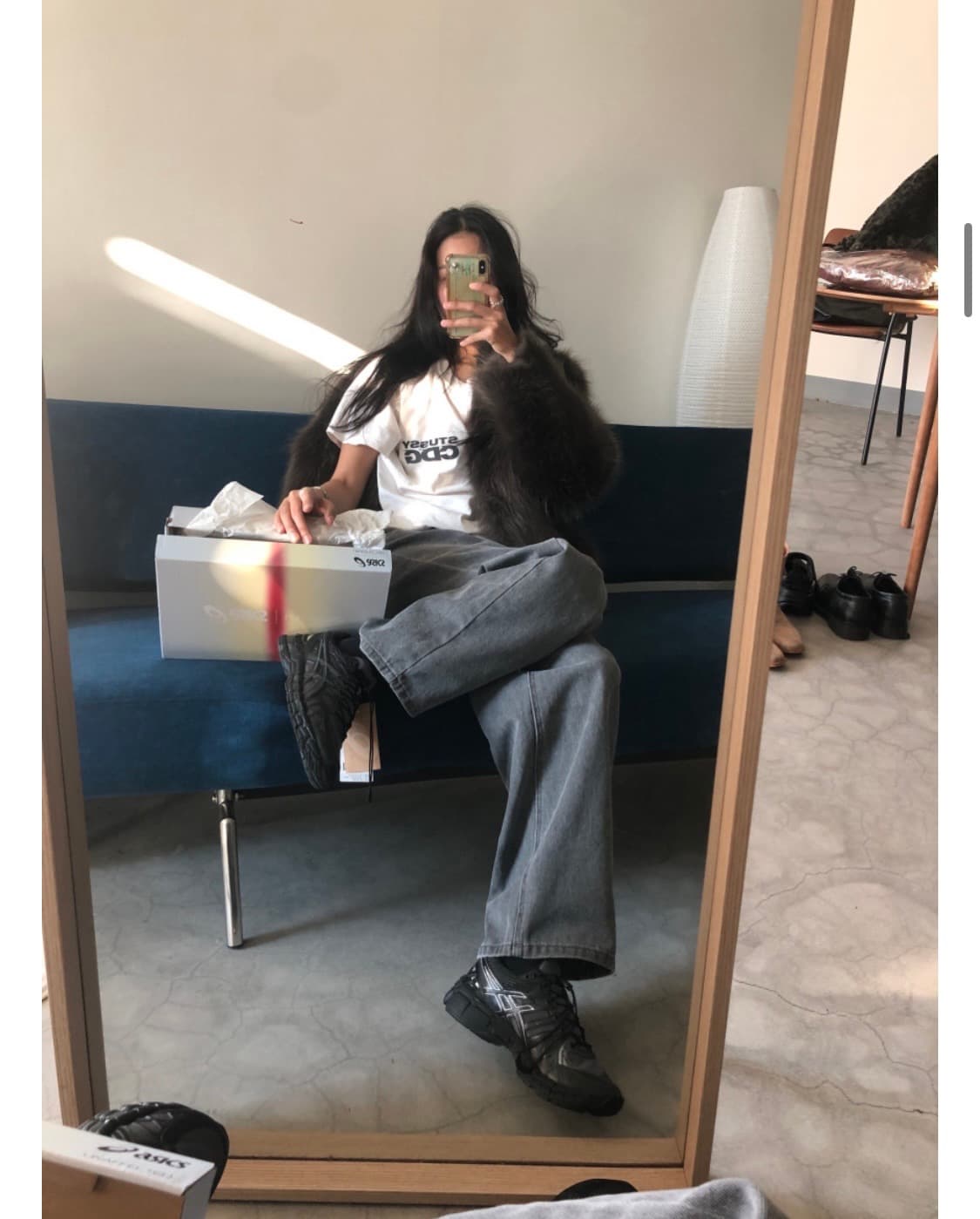 nandle 에이치 퍼 자켓 상품이미지5