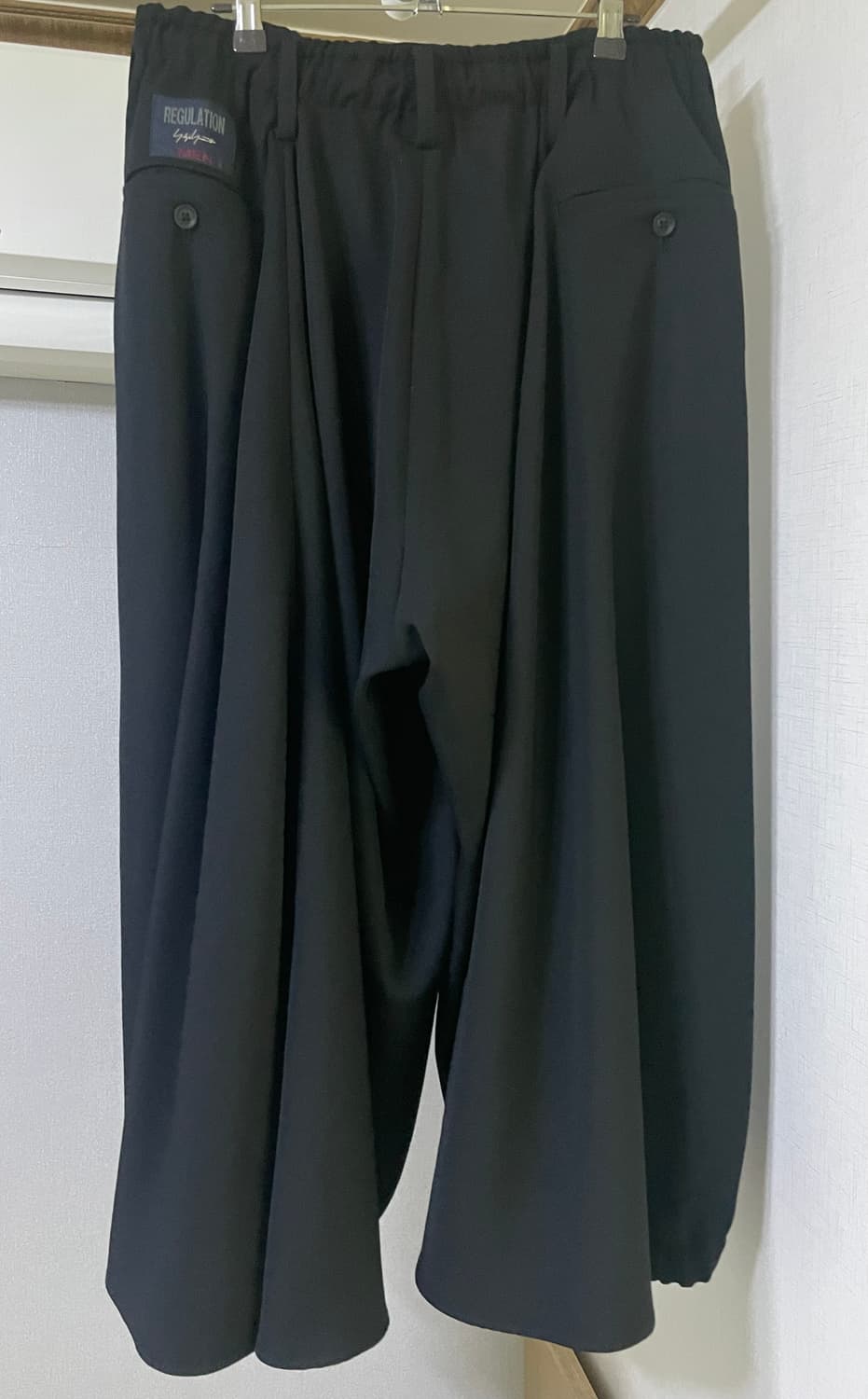 yohji yamamoto pour homme 카라스 팬츠 상품이미지3
