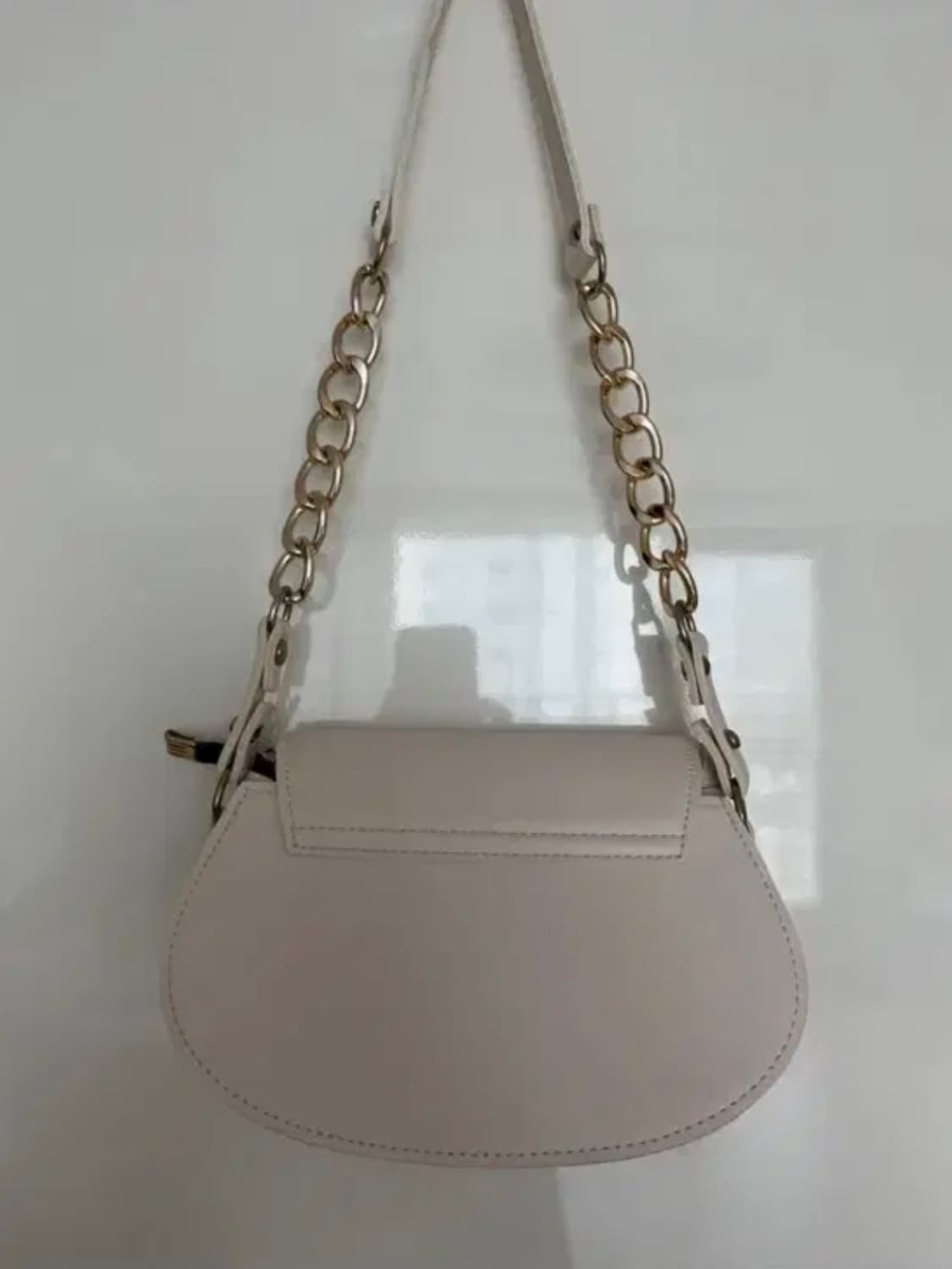 아이보리 체인 숄더백 상품이미지2