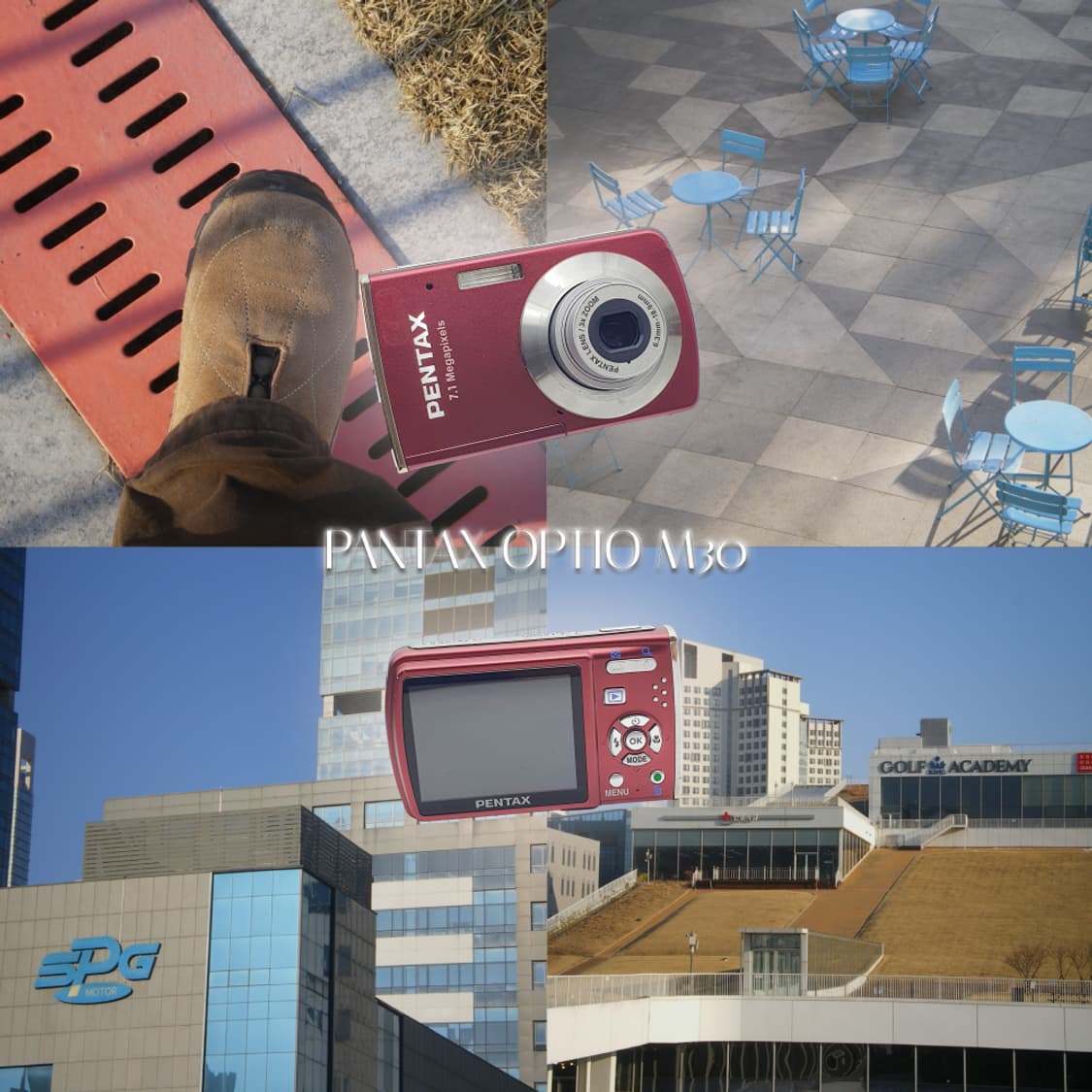 작례⭕️ 펜탁스 옵티오 M30 + 박스 레드버건디🍷 상품이미지1