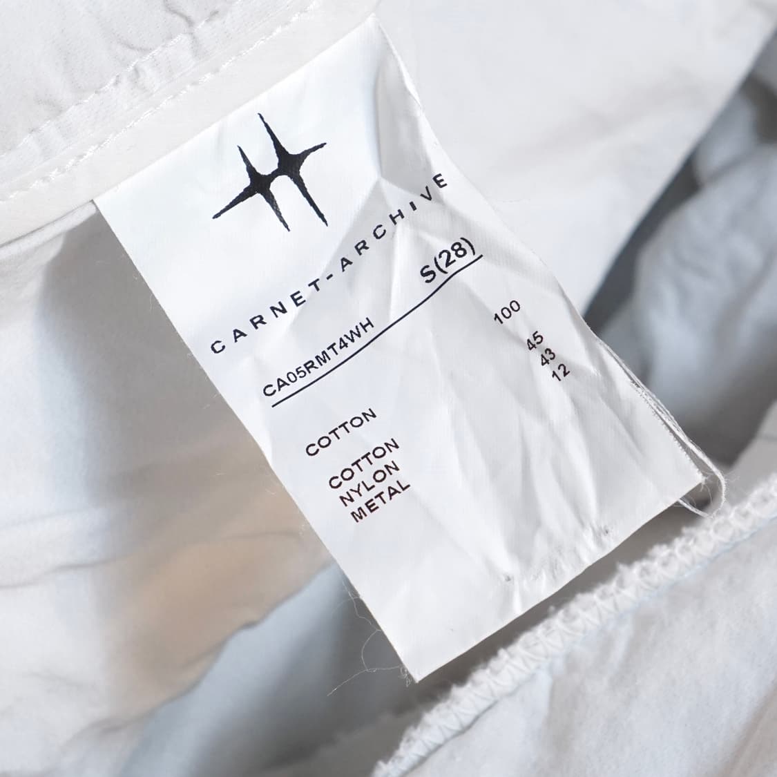 카르넷 아카이브 Ruined 데님팬츠 상품이미지9