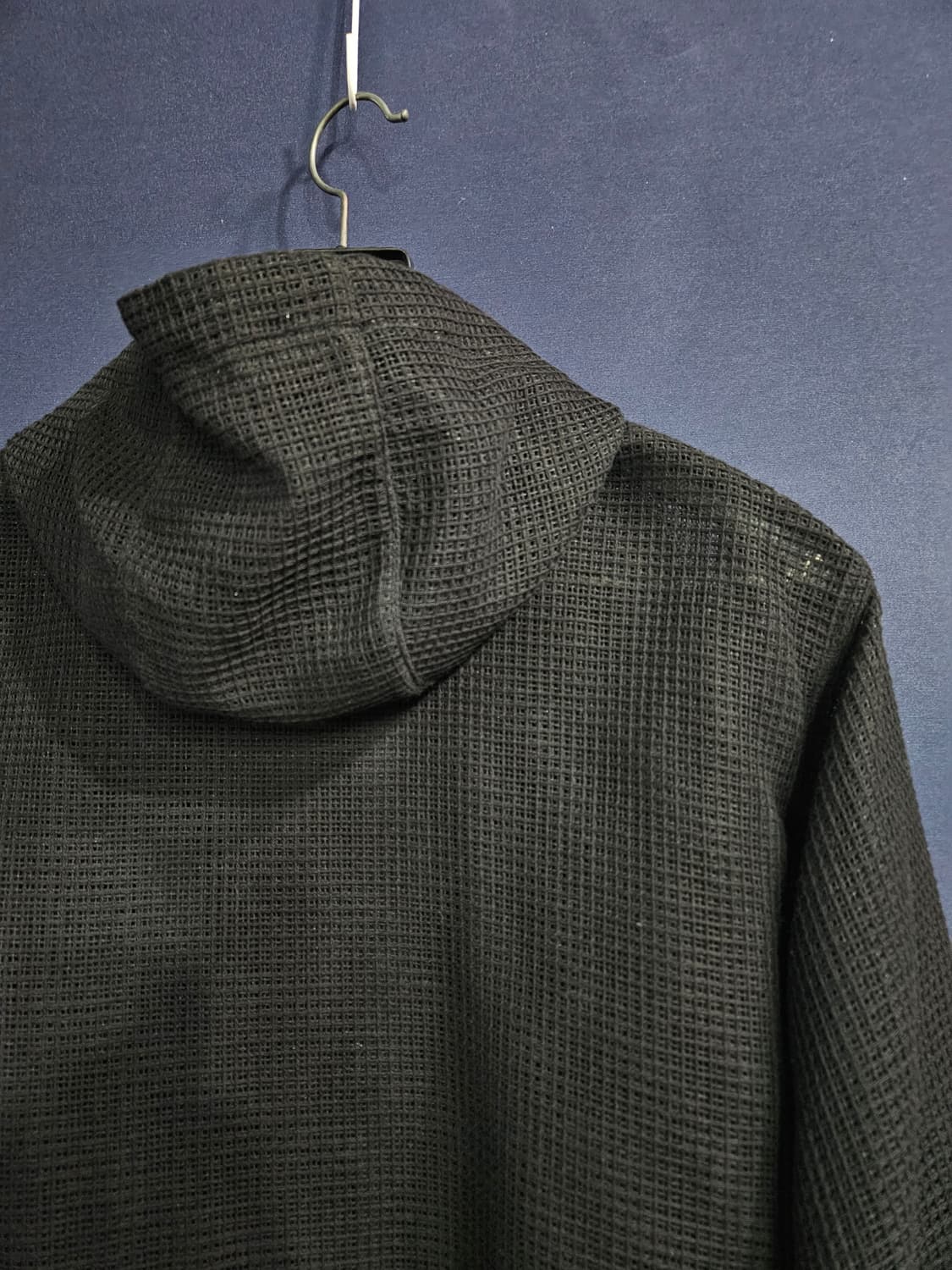 쿠어 블랙 남성 세미오버핏 95~100 망사자켓  상품이미지9