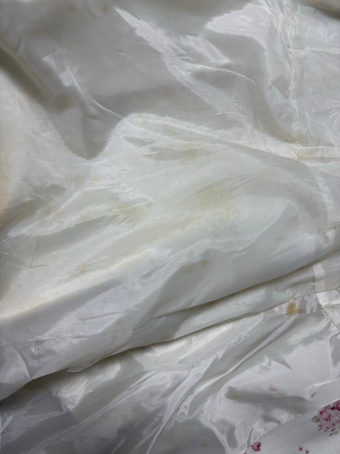 빈티지 리즈리사 히메갸루 리본 플라워 화이트 코트 상품이미지2