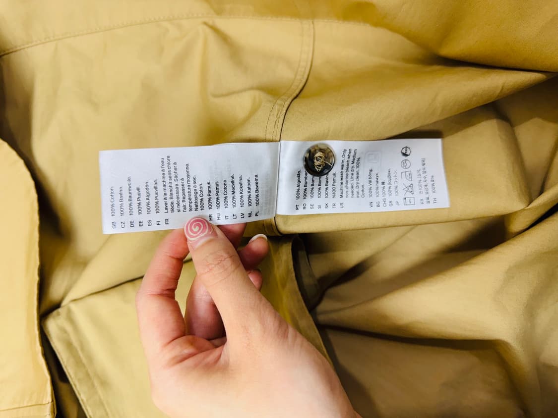 cos 코스 에이라인 유틸리티 미니 원피스 EU34 상품이미지8