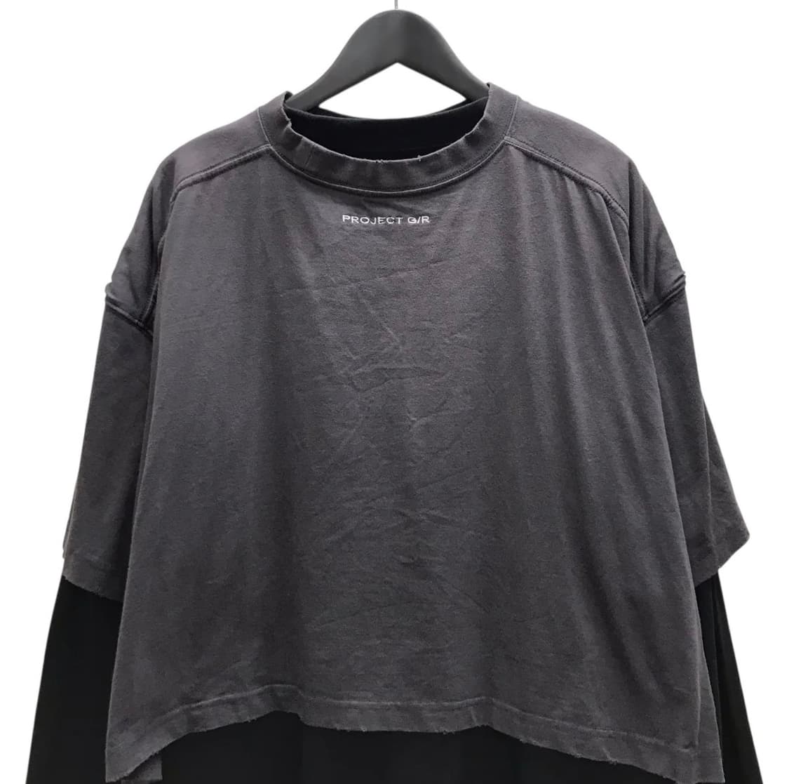 PROJECT G/R print  Layered T-shirt 상품이미지3
