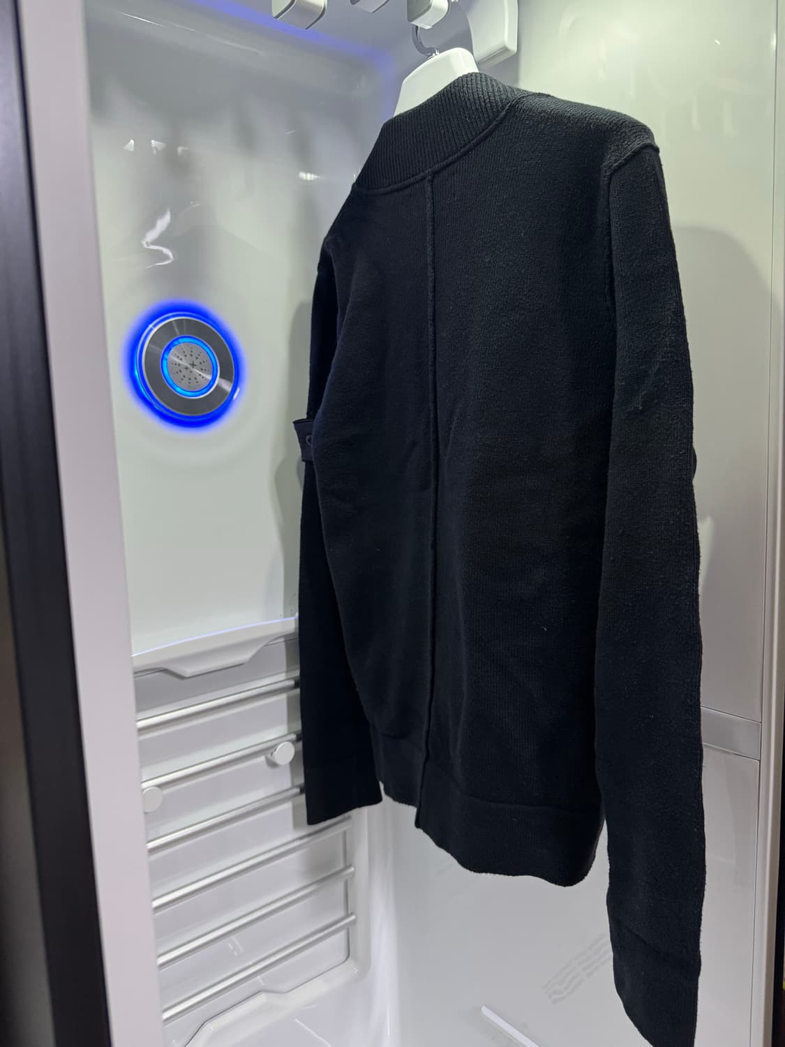 스톤아일랜드 쉐도우프로젝트 니트 집업 블랙 가디건 S 상품이미지2