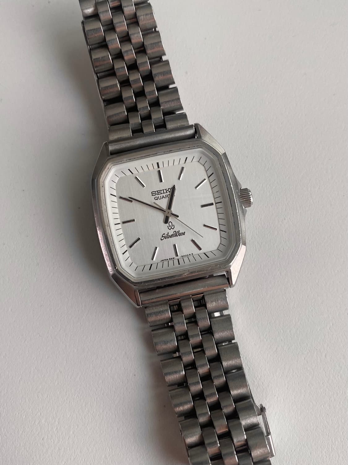 Seiko 세이코 실버웨이브 스퀘어 쿼츠 상품이미지2