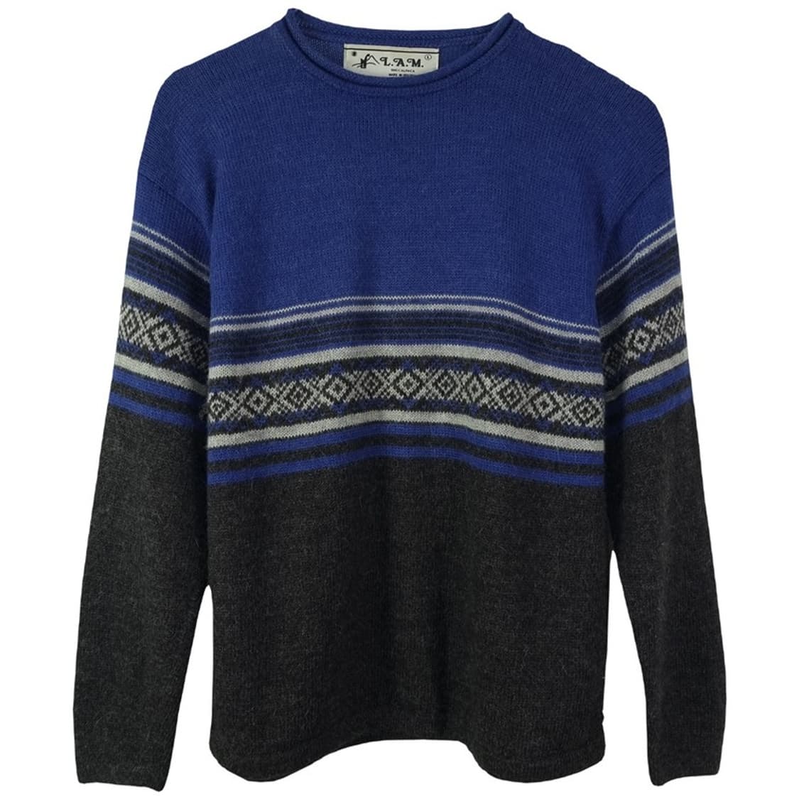 [빈티지] 에스닉 패턴 알파카 니트 M18626 상품이미지2