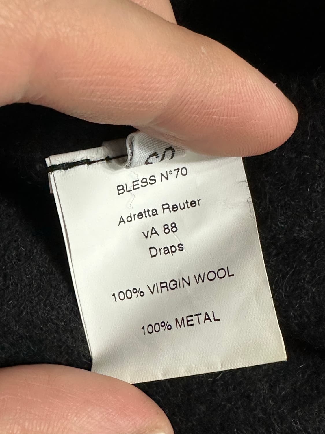 블레스 머플러(블랙) 상품이미지3