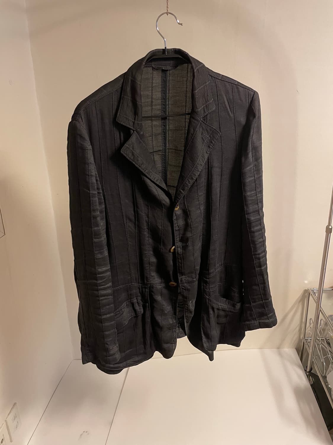 GIORGIO ARMANI 아티잔 린넨 블레이저 상품이미지2