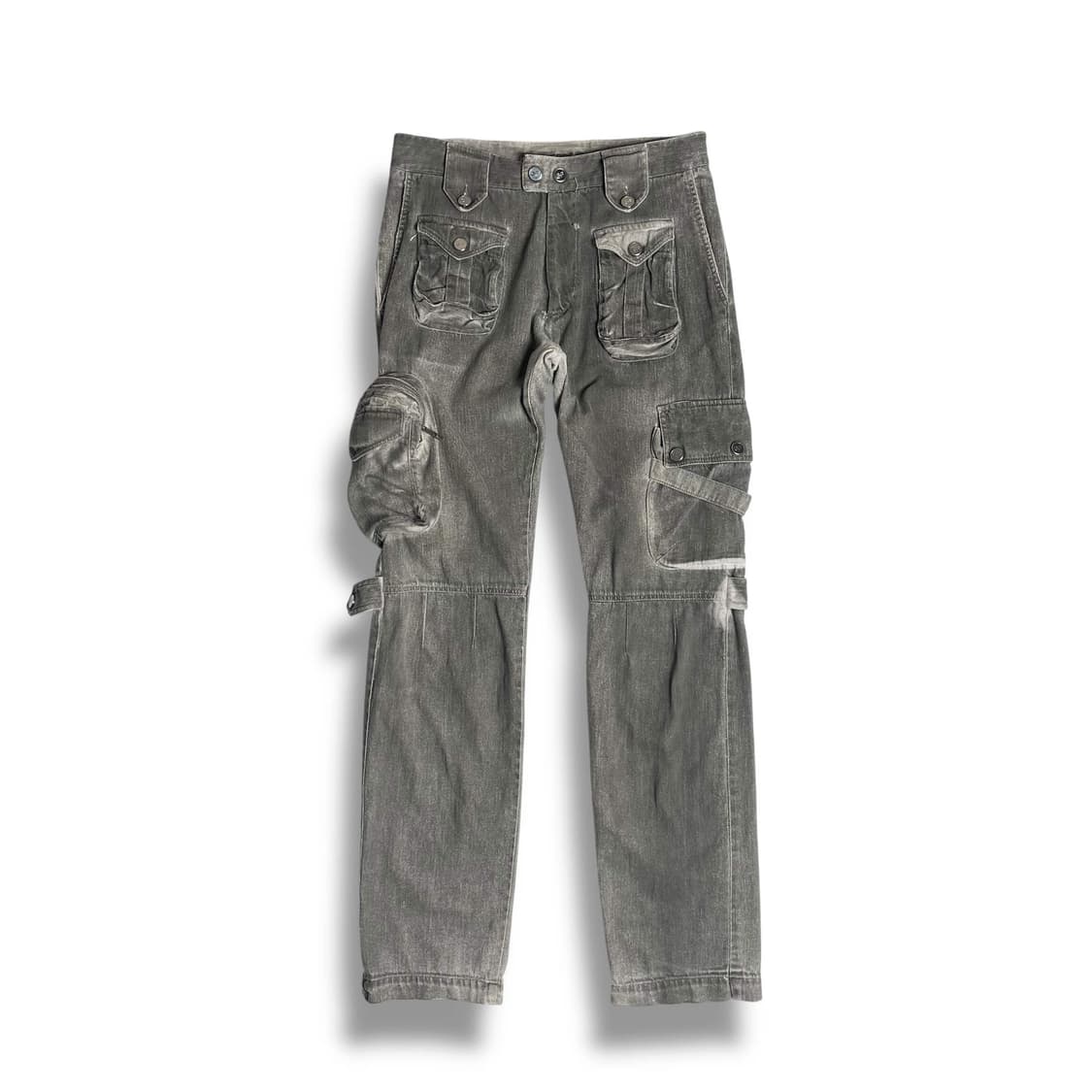 Gianfranco ferre 가먼트 다잉 슬림 팬츠 상품이미지1