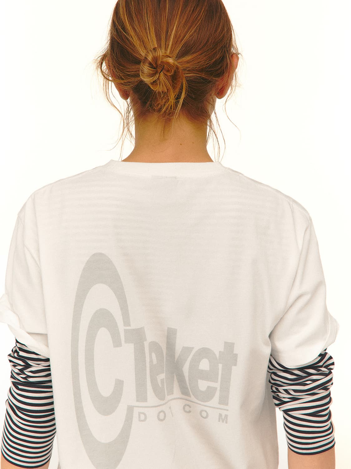 테켓 Symbol Tee White M 상품이미지5