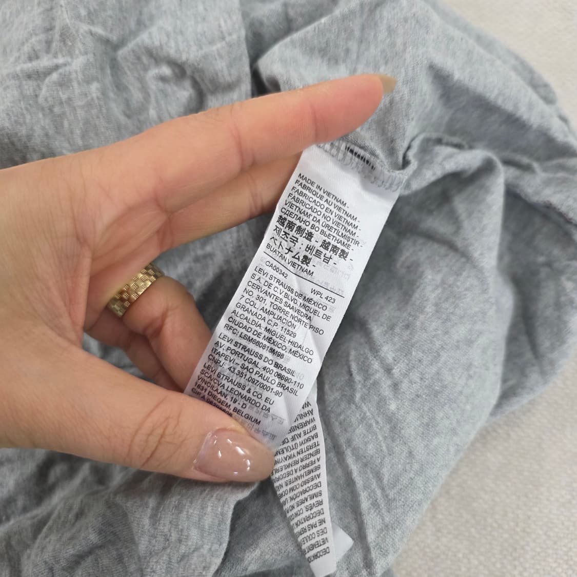 [95] 리바이스 19873 로고 반팔티 0223J 상품이미지4