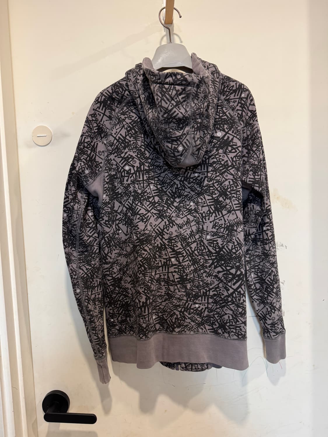 스투시 빈티지 낙서 후드집업 상품이미지2