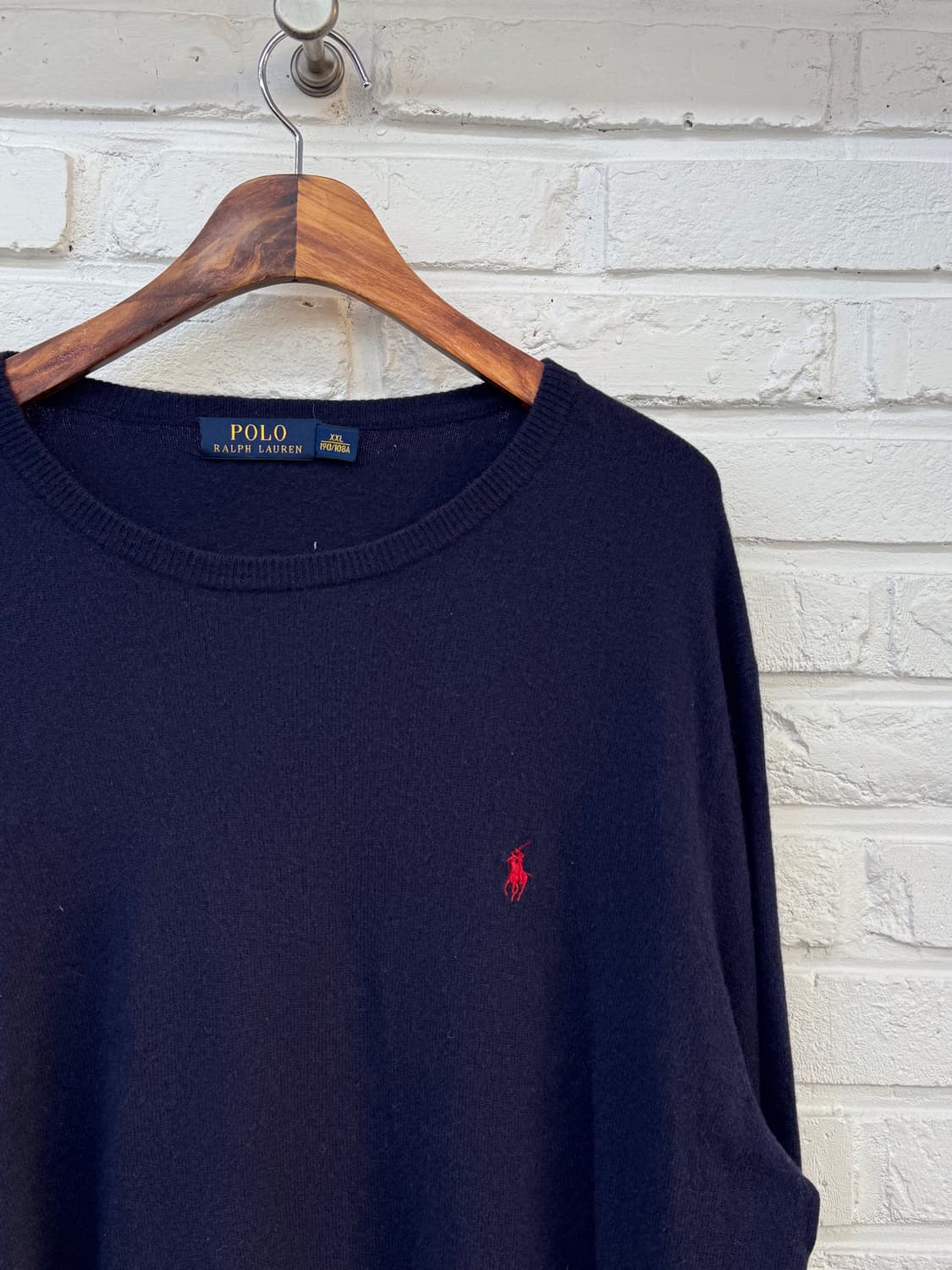 폴로 네이비 니트 상품이미지4