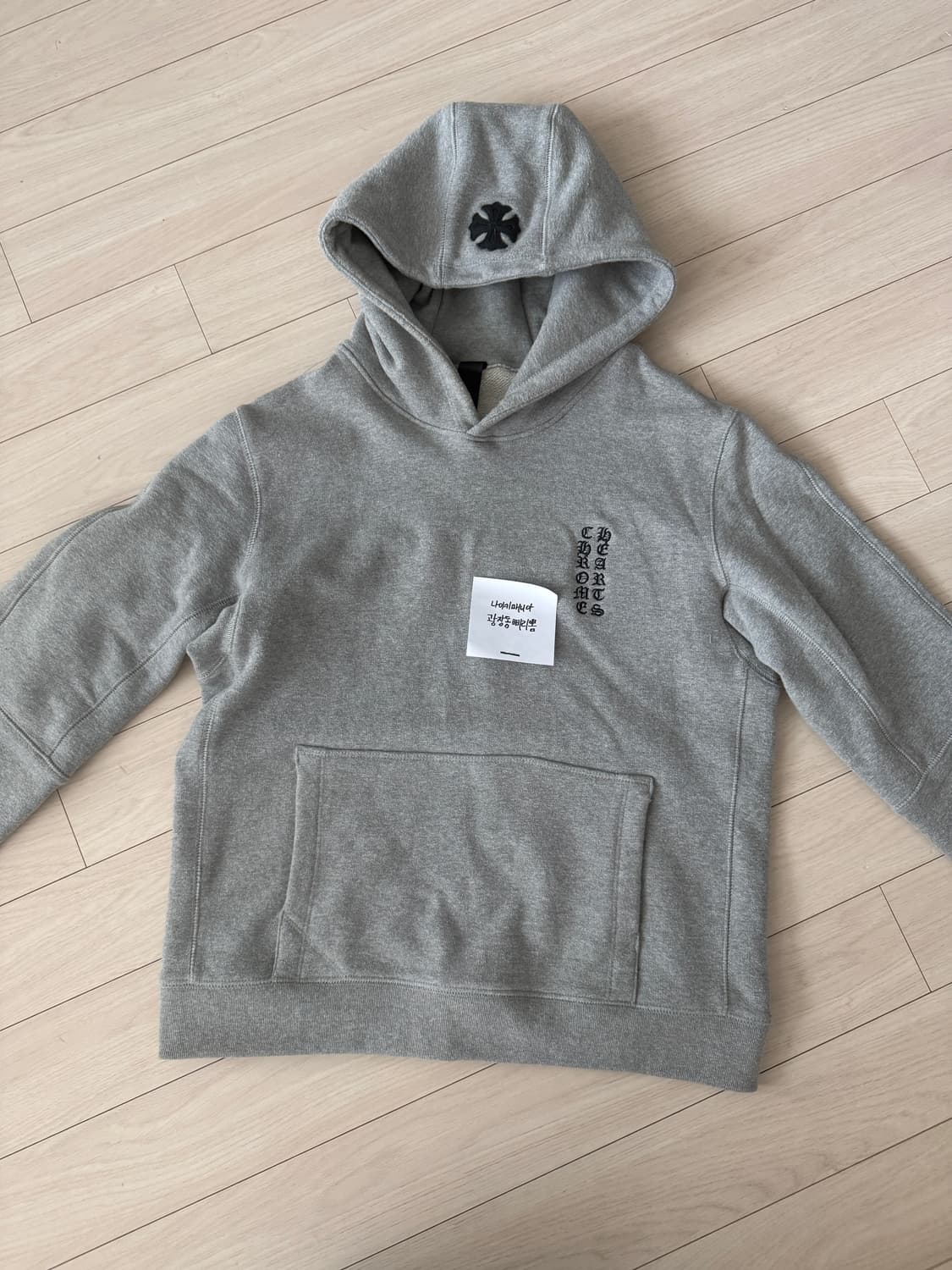 크롬하츠 Plus Cross Patch Hoodie 상품이미지1