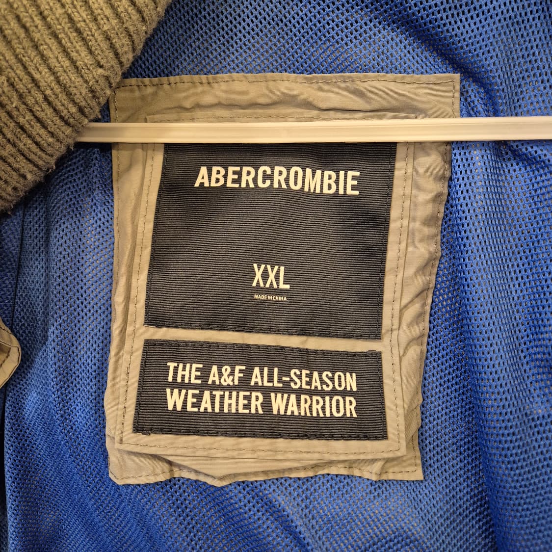 실사이즈-XL(착샷잇음) 아베크롬비 그레이 후드자켓 상품이미지4