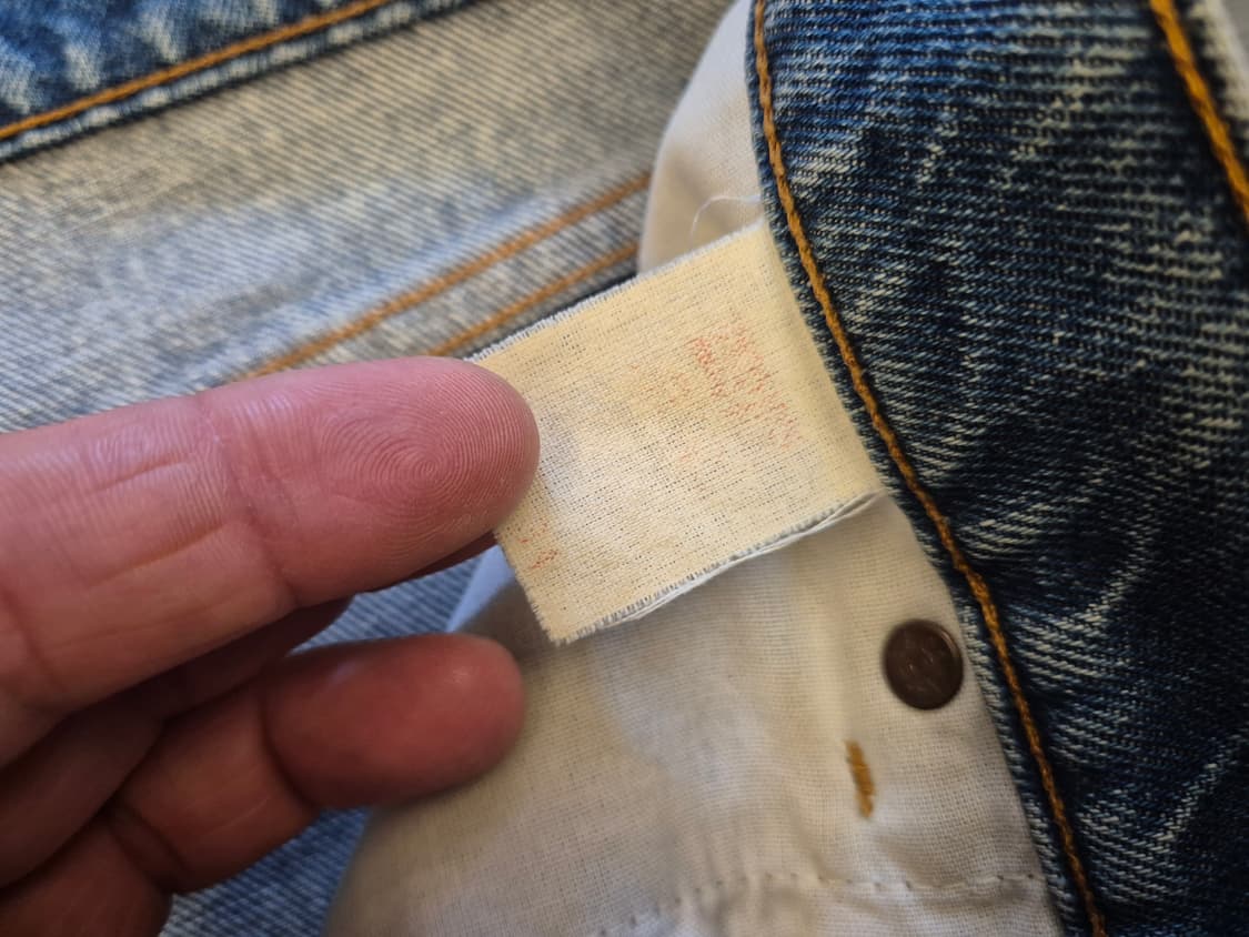 90s 리바이스 517 하드 디스트레스드 부츠컷 팬츠 상품이미지9