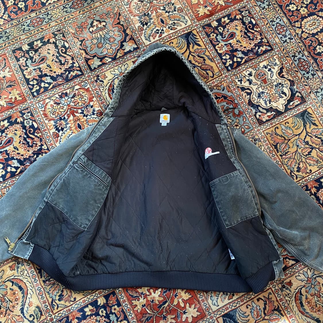 🌊Carhartt J130 Duck active BLK 2XL 상품이미지4