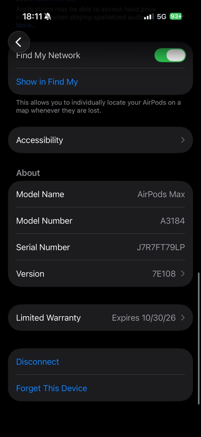 애플 에어팟 맥스 미드나잇 c타입 상품이미지3