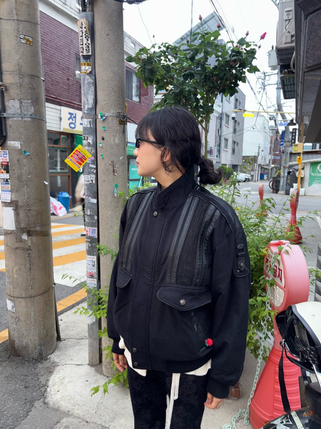 90s Mixed Texture Panel Jacket 상품이미지3