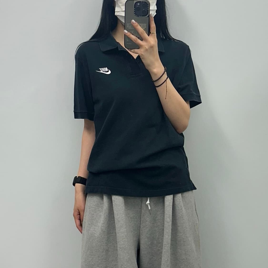 나이키 블랙 pk 반팔 티셔츠 상품이미지1