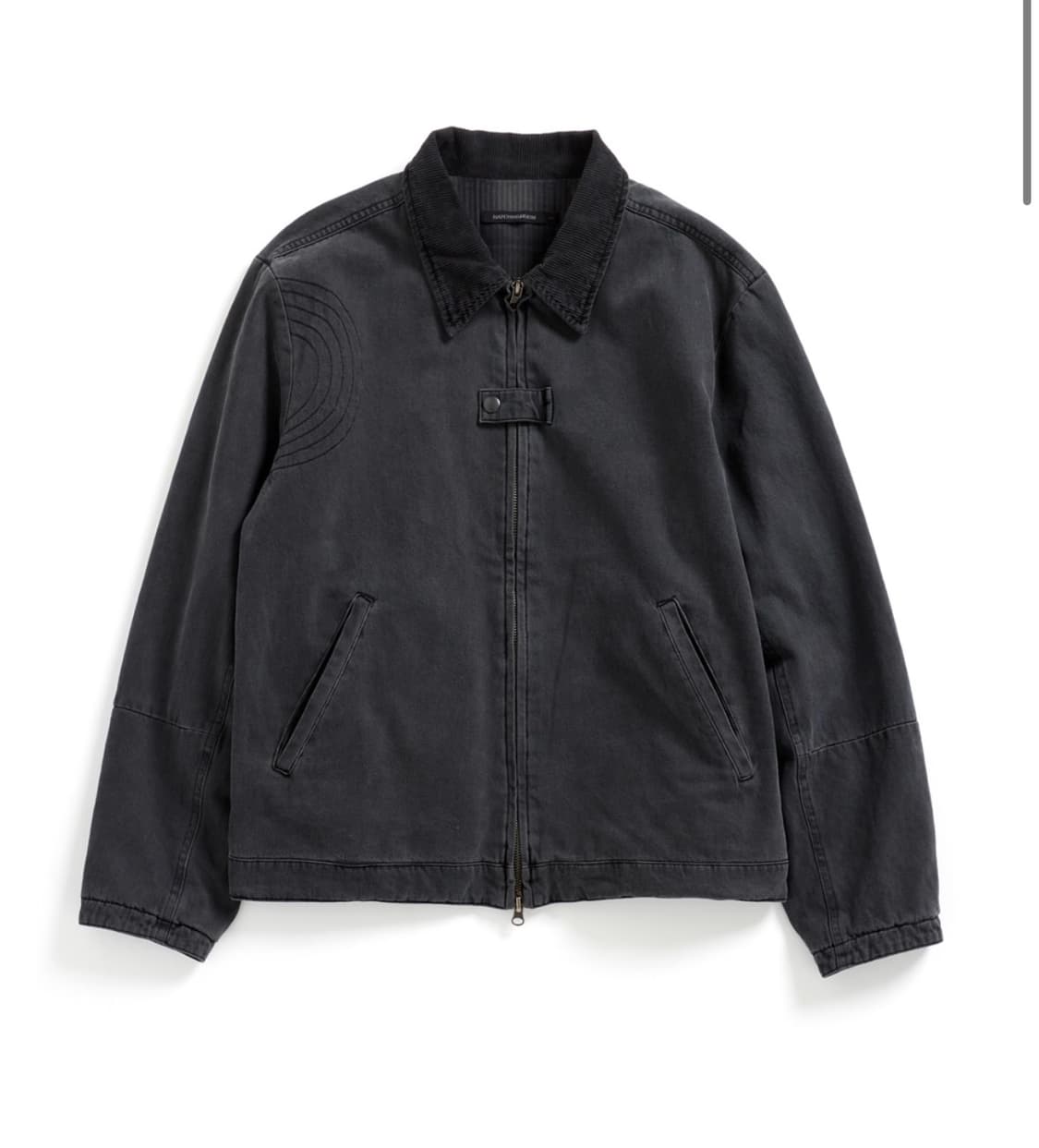 (M) 해칭룸 Denim Work Jacket Dyed Blue Grey 상품이미지2