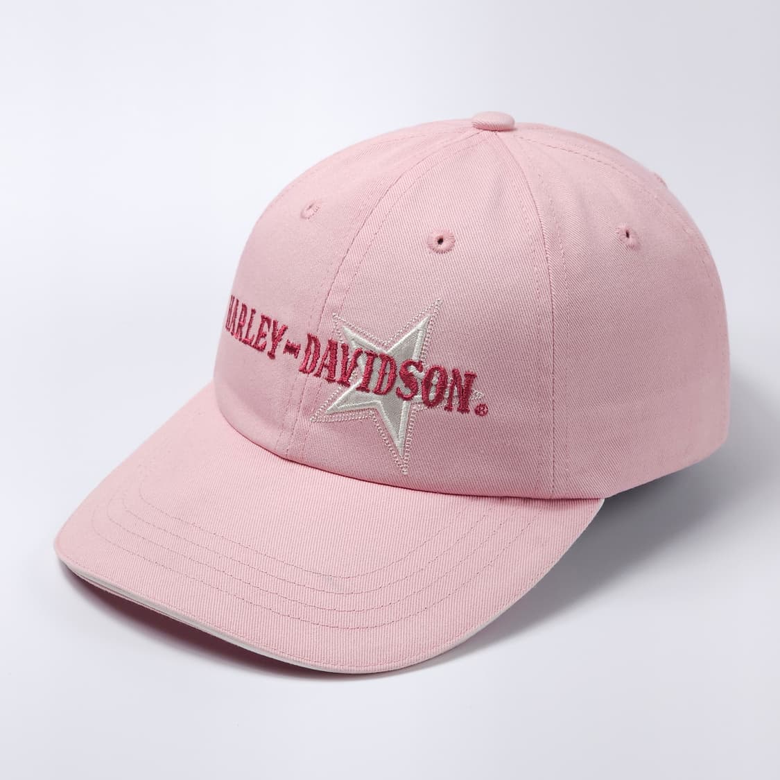 할리데이비슨 핑크 아메리칸 빈티지 볼캡 모자 상품이미지3