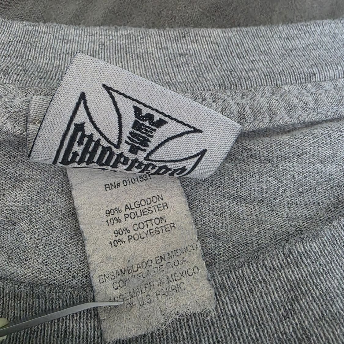 [OS] 00s 빈티지 WCC 웨스트 코스트 차퍼스 티셔츠 멜란지 상품이미지9