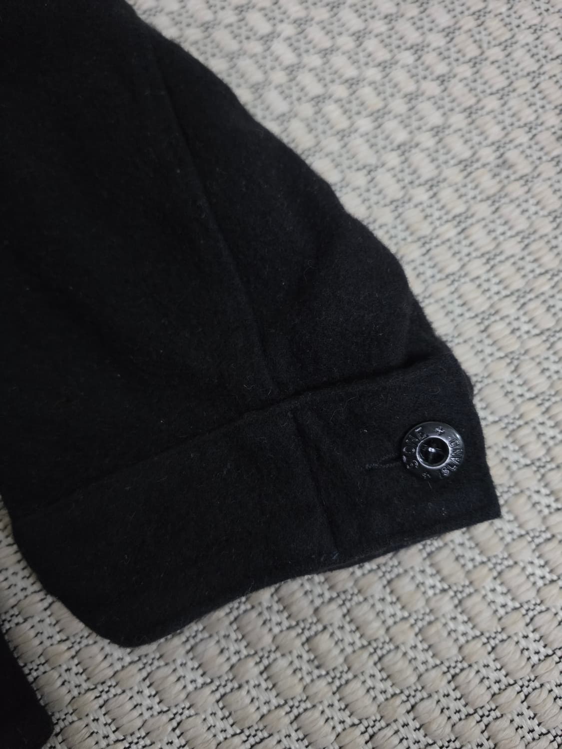 98AW 스톤 아일랜드 그린 엣지 울 쿼터 집 풀오버 상품이미지7