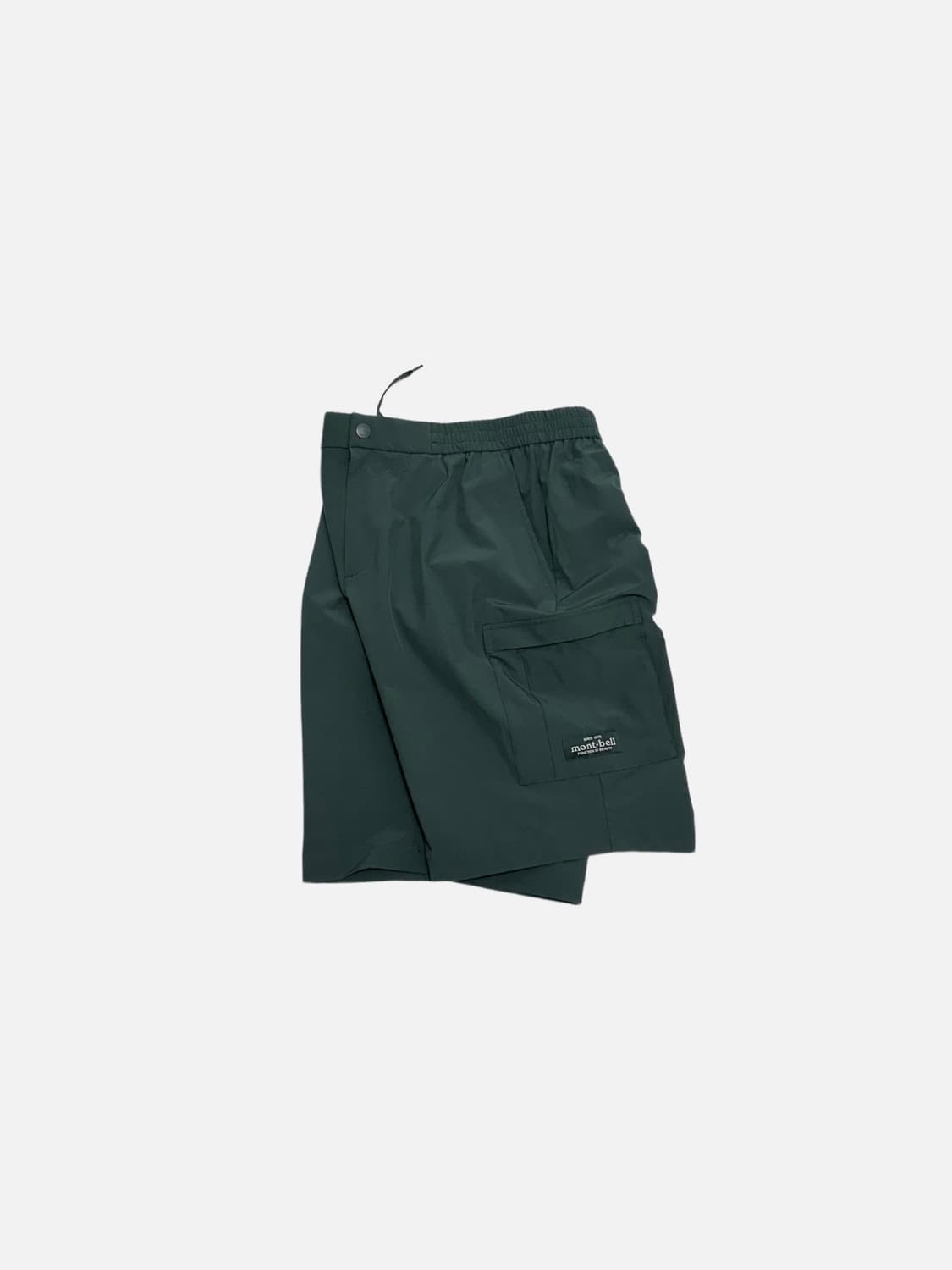 몽벨 테크 카고 반바지 쇼츠 그린카키 상품이미지1