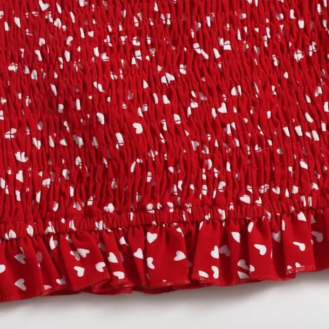 Shein 하트 크롭탑 L 상품이미지4