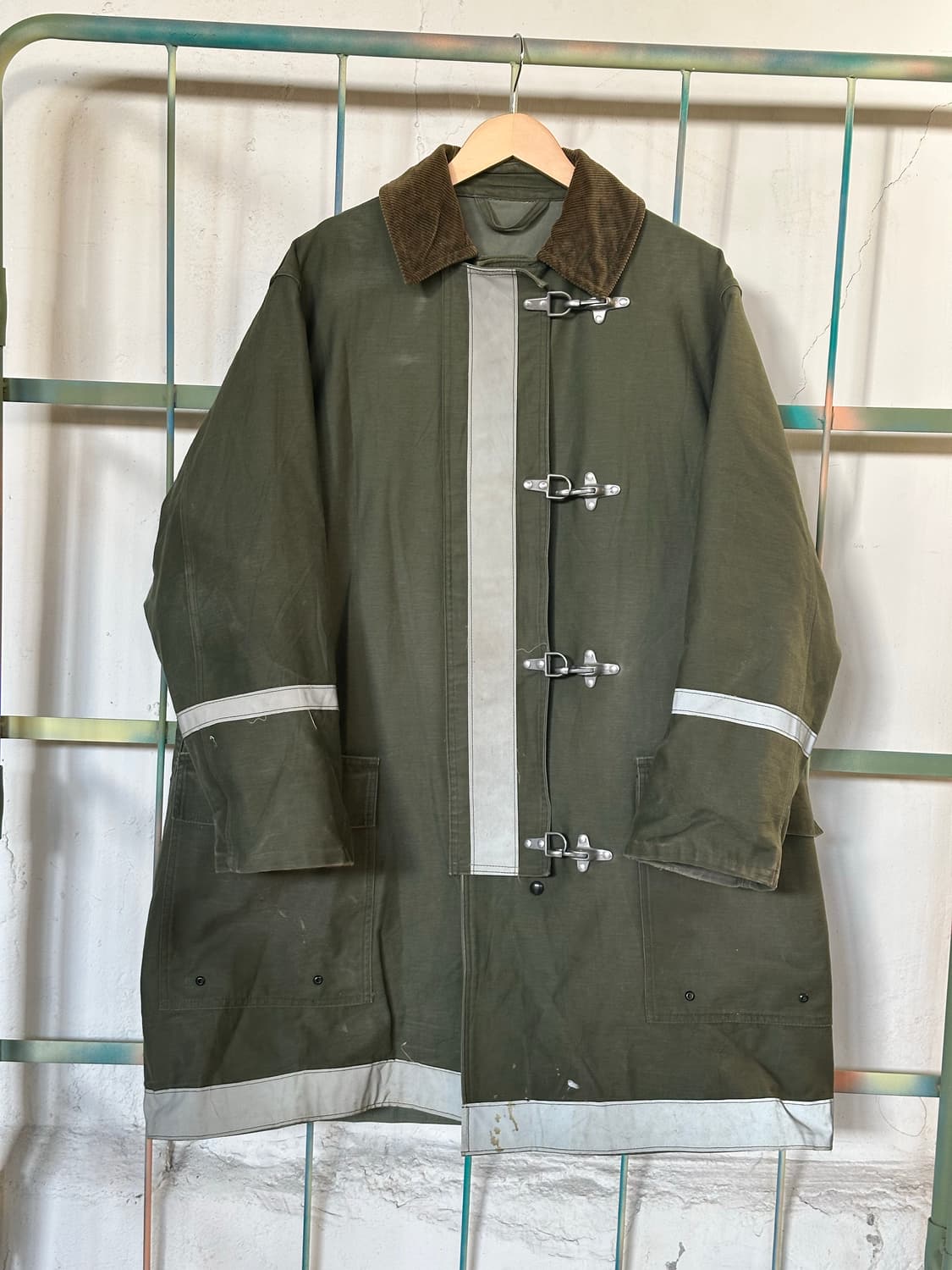 80년대 미군 COAT, FIREMEN'S 덕코트 & 울 라이너 세트 상품이미지3