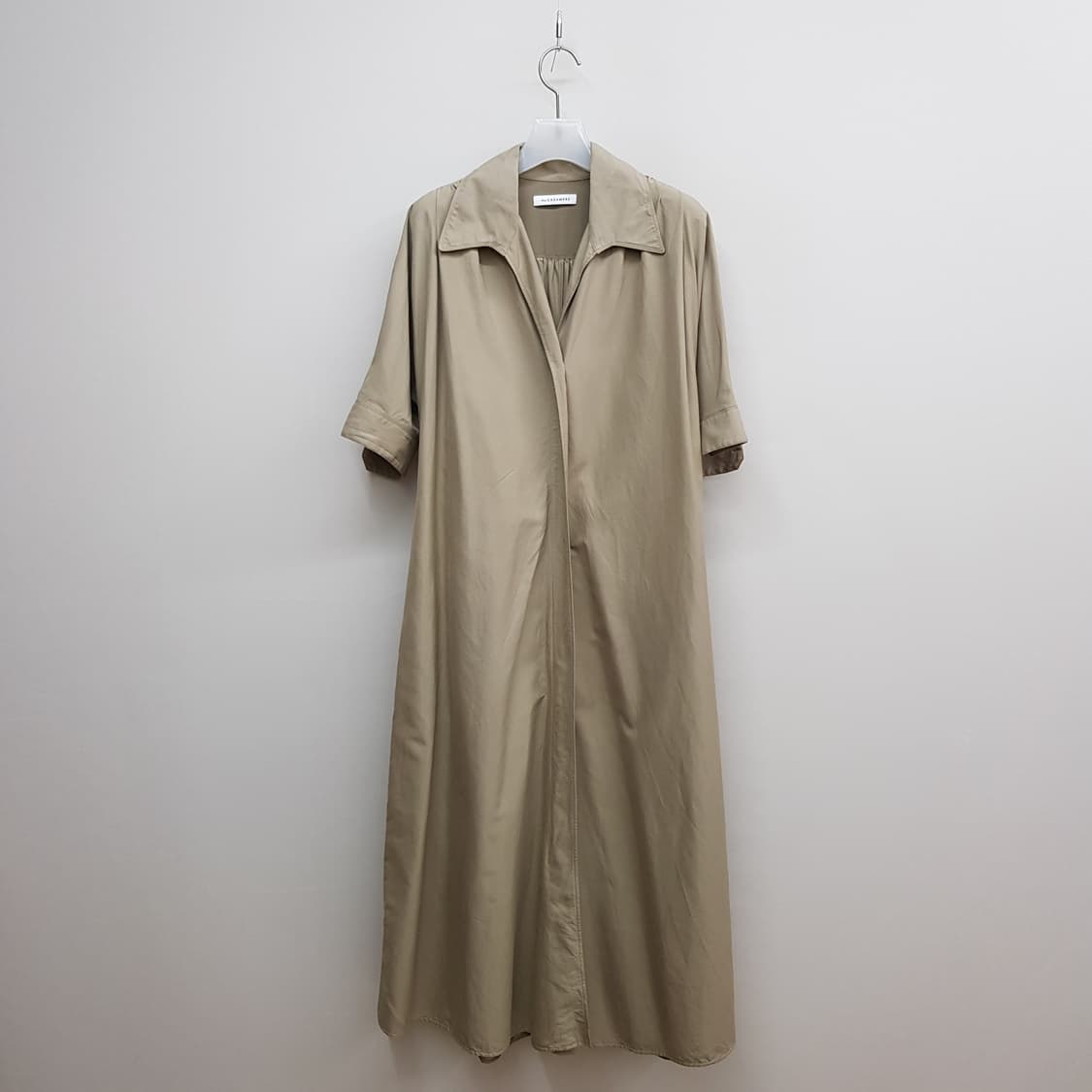 한섬 더캐시미어 2021 벨트 셔츠형 롱 원피스 F사이즈 상품이미지1