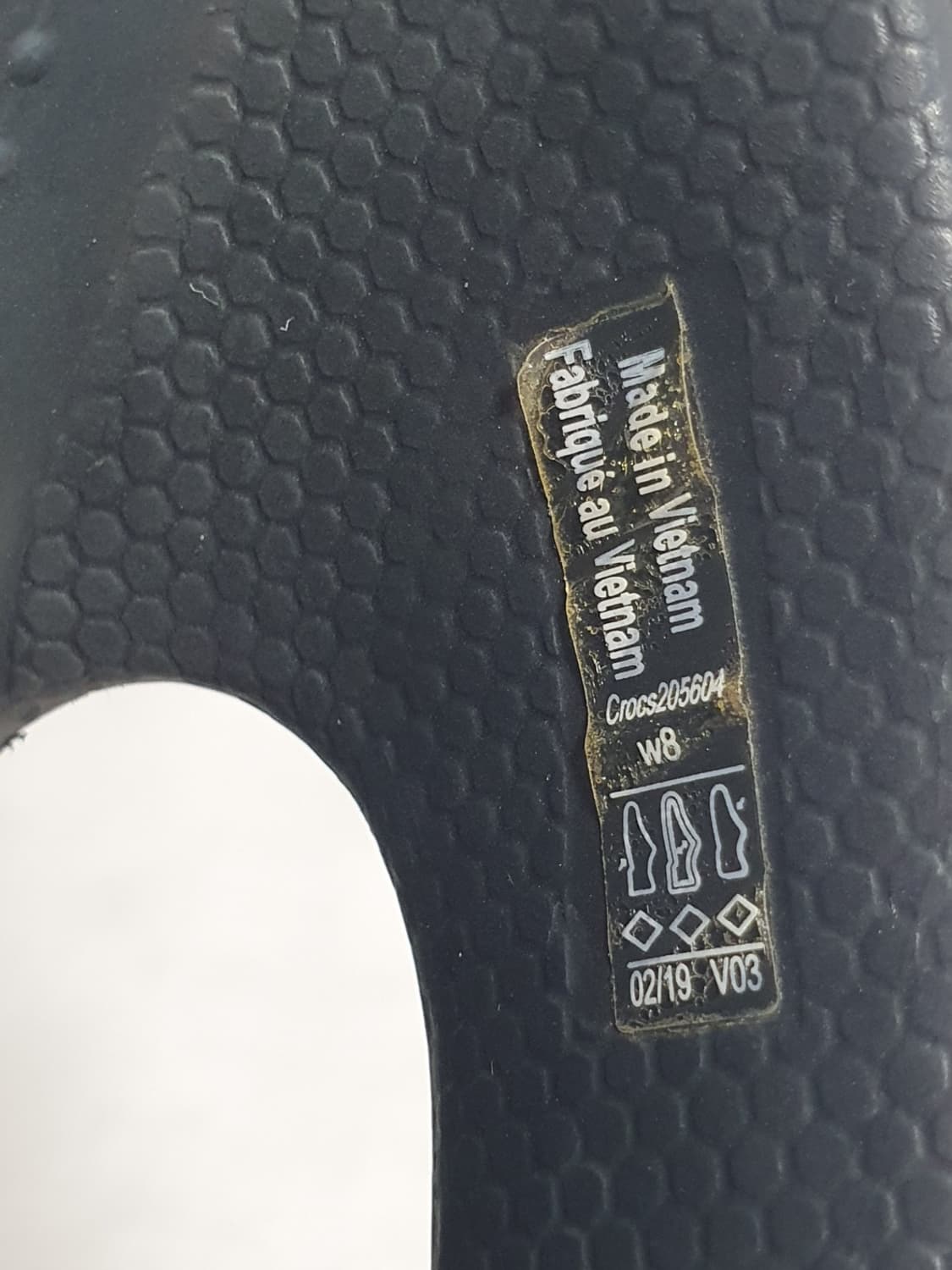 250mm 크록스 슬론 실버 메탈릭 그래픽 플립 블랙  상품이미지8