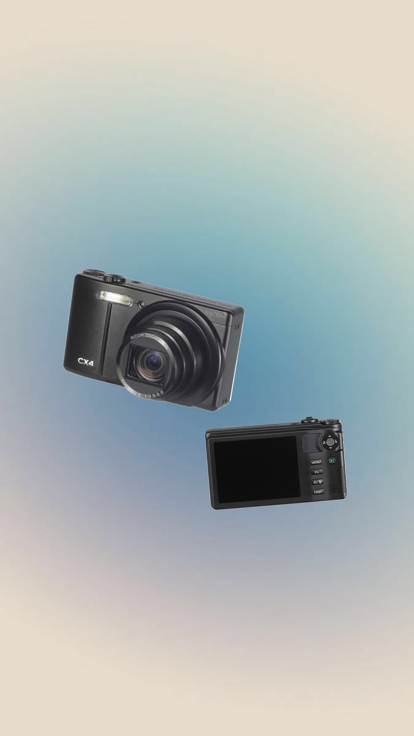 RICOH 리코 CX4 블랙 디카 디지털카메라 빈티지카메라 상품이미지1