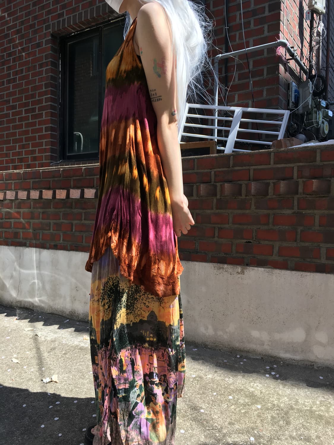 히피 타이다이 원피스 상품이미지2