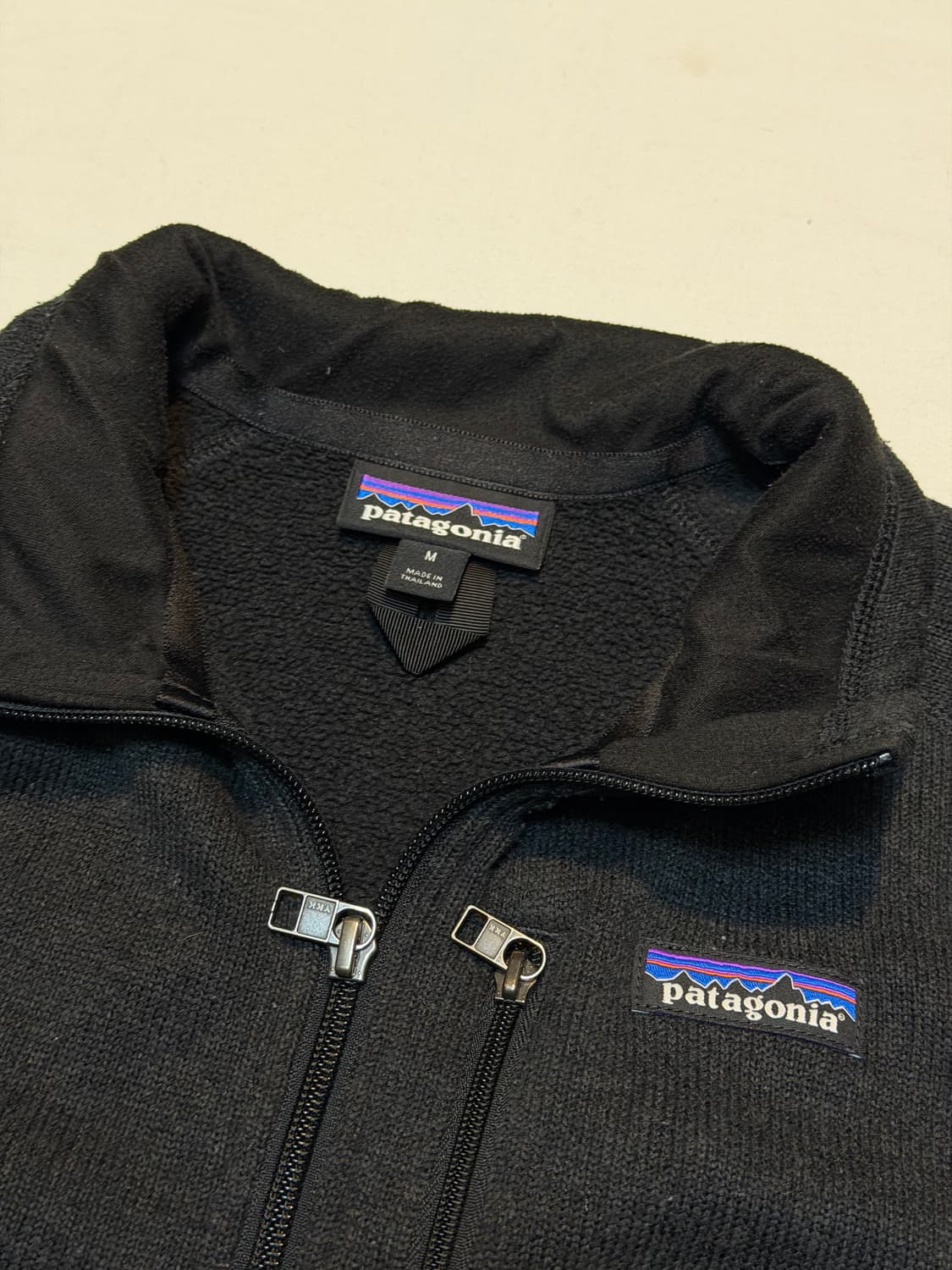 파타고니아 베터 스웨터 신칠라 반집업 플리스 블랙 상품이미지2