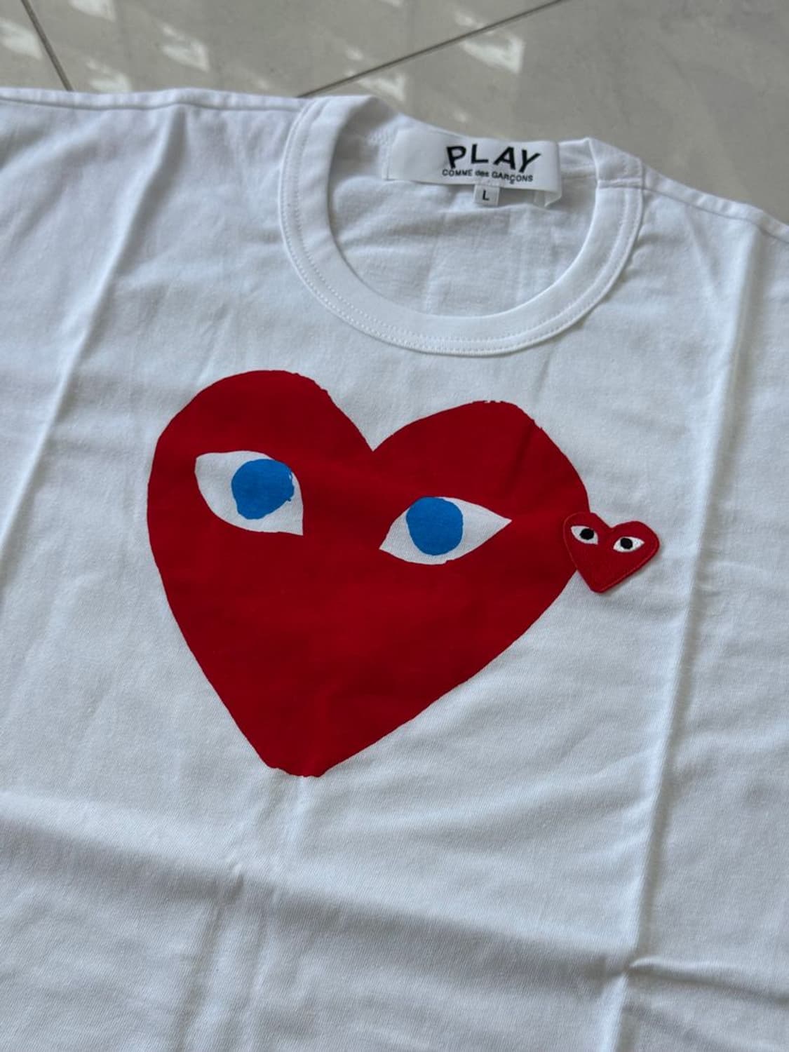 BIG HEART TEE 빅 하트 티셔츠 상품이미지1