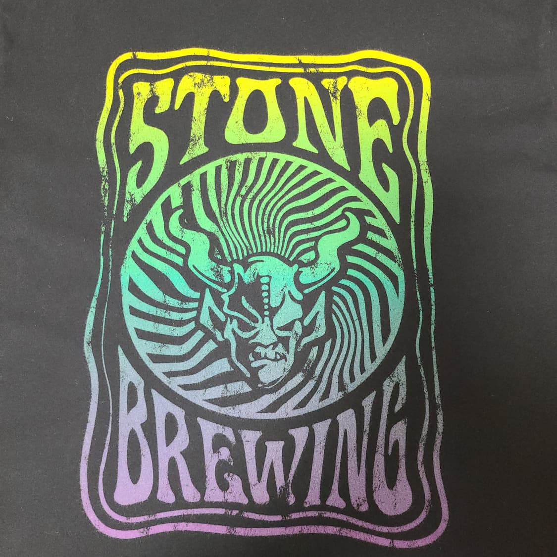 USA 스톤브루잉 맥주 공식 라이센스 네온컬러 빈티지 반팔 티셔츠 (L) 상품이미지3
