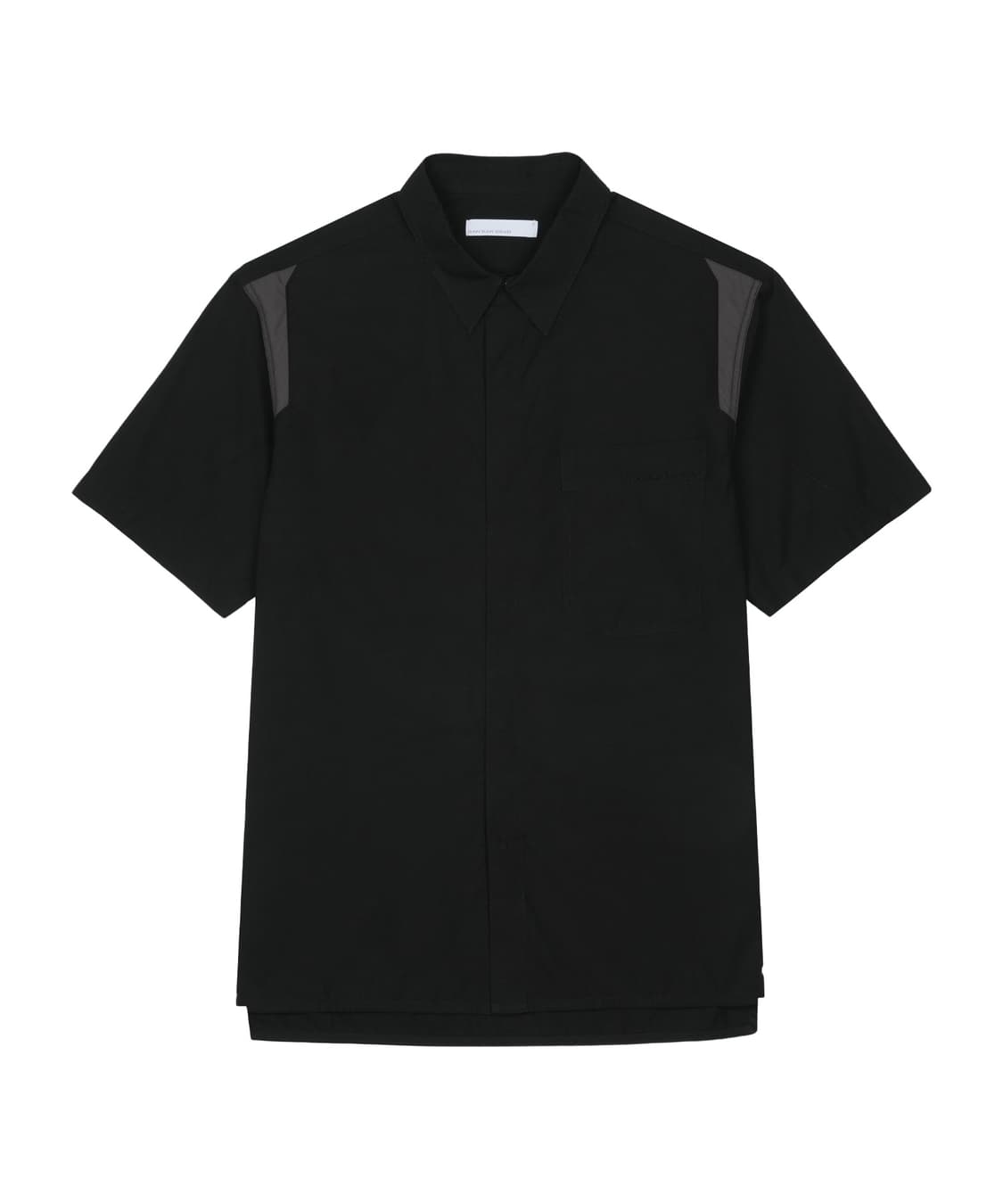 (4) 산산기어 블락 셔츠 블랙 새상품 상품이미지1