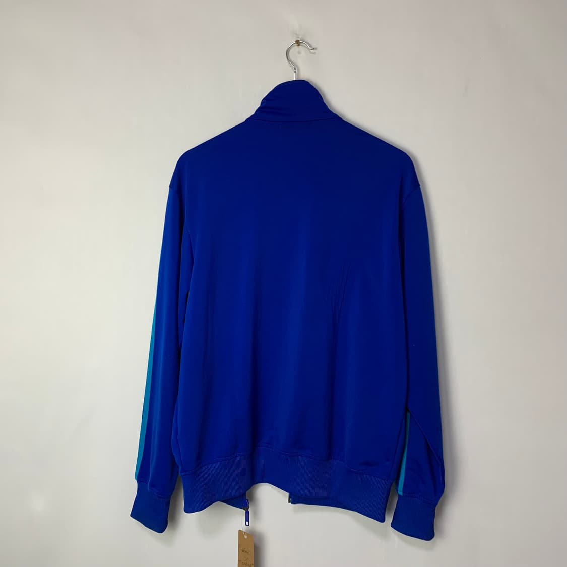 아디다스 파랑/민트 삼선 트랙탑 파이어버드 져지 빈티지 100 상품이미지8